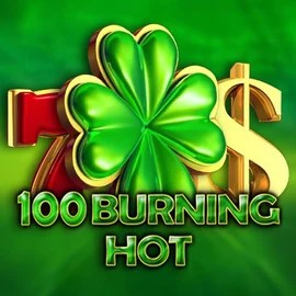 100 Burning Hot slot logo by Amusnet Interactive at Casoola Casino