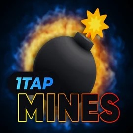 Official Casino Games logo: 1Tap Mines by Turbo Games at Casoola Casino