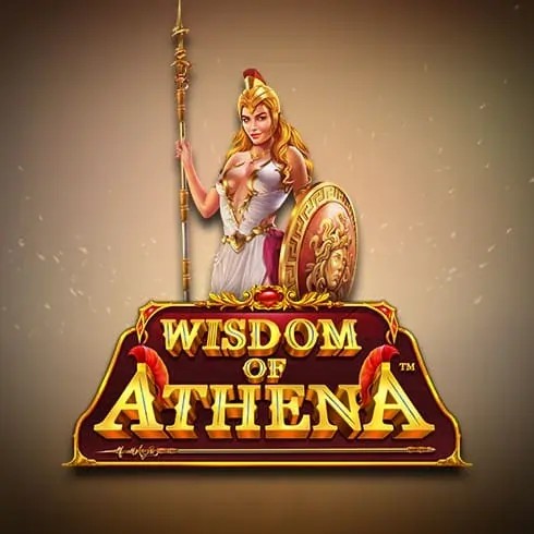 Wisdom of Athena online game logo by Pragmatic Play on casoolacasino.eu