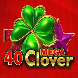 40 Mega Clover slot logo by Amusnet Interactive at Casoola Casino