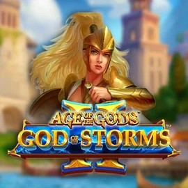 Age Of The Gods: God Of Storms 2 logo by Playtech Casoola Casino
