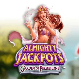 Almighty Jackpots: Garden of Persephone logo by Novomatic at Casoola Casino