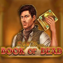 Book of Dead slot logo by Play'n GO at Casoola Casino