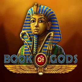 Book of Gods slot logo by BF Games at Casoola Casino