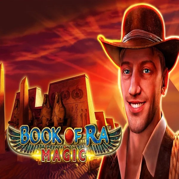 Book of Ra Magic logo by Greentube Casoola Casino