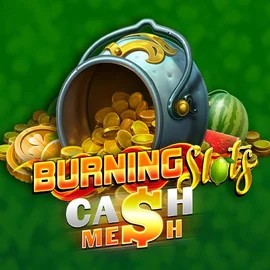 Official Slots logo: Burning Slots Cash Mesh by BF Games at Casoola Casino