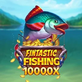 Fintastic Fishing slot logo by Foxium at Casoola Casino