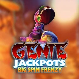 Genie Jackpots: Big Spin Frenzy logo – Jackpots by Blueprint Gaming at Casoola Casino