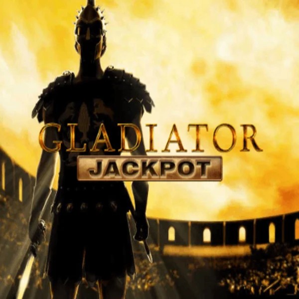 Gladiator Jackpot slot logo by Playtech at Casoola Casino