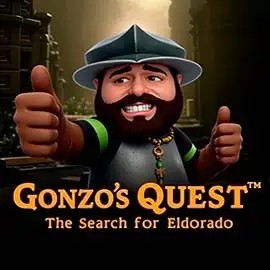 Gonzo's Quest by NetEnt, showcased at casoolacasino.eu – game logo