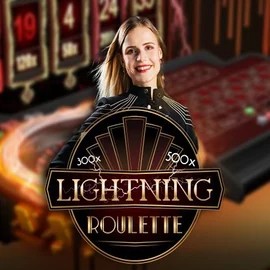 Lightning Roulette casino game by Evolution – featured logo at Casoola Casino