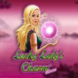 Lucky Ladys Charm Deluxe slot logo by Greentube at Casoola Casino