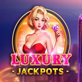 Luxury Jackpots online game logo by Triple Cherry on casoolacasino.eu