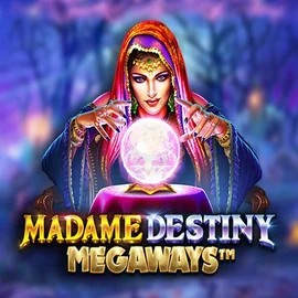 Madame Destiny Megaways slot visual from Pragmatic Play available on casoolacasino.eu