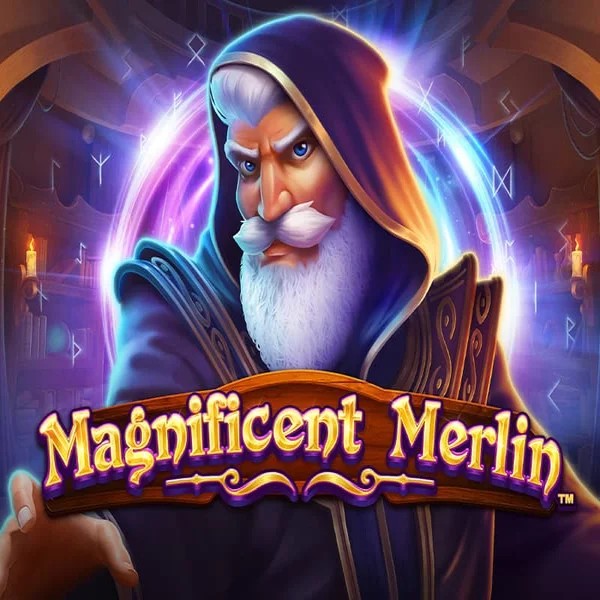 Magnificent Merlin logo – Slots by Greentube at Casoola Casino