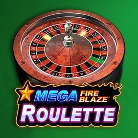 Mega Fire Blaze Roulette slot logo by Playtech at Casoola Casino