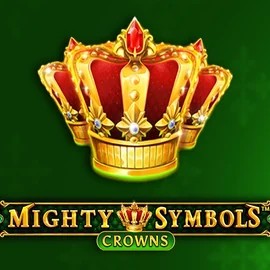 Official Slots logo: Mighty Symbols Crowns by Wazdan at Casoola Casino