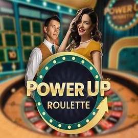 PowerUP Roulette slot logo by Pragmatic Play at Casoola Casino