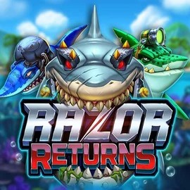 Razor Returns by Push Gaming, showcased at casoolacasino.eu – game logo