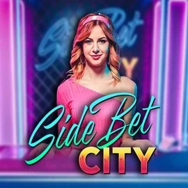 Side Bet City by Evolution, showcased at casoolacasino.eu – game logo