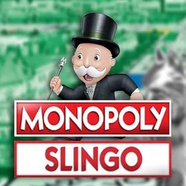 Slingo Monopoly online game logo by Gaming Realms on casoolacasino.eu