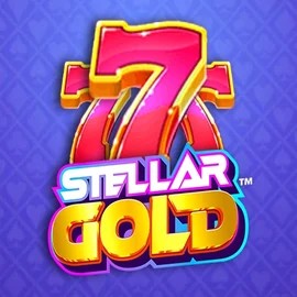 Stellar Gold slot logo by Snowborn Games at Casoola Casino
