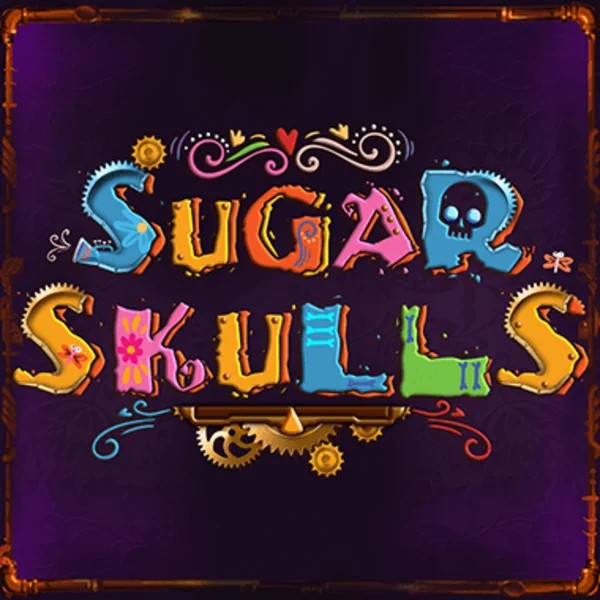 Sugar Skulls logo by Booming Games Casoola Casino