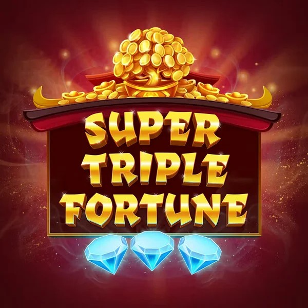 Slots logo of Super Triple Fortune from Greentube at Casoola Casino
