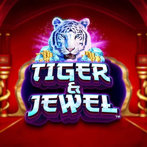 Tiger and Jewel online game logo by Greentube on casoolacasino.eu