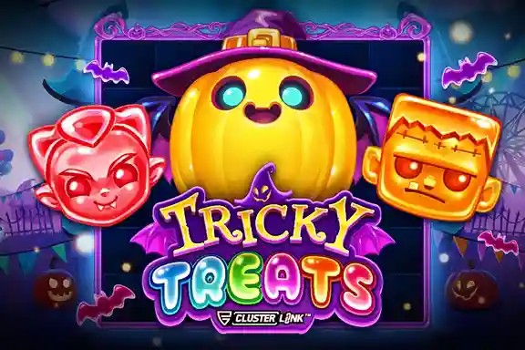 Tricky Treats game by Push Gaming – logo hosted on Casoola Casino