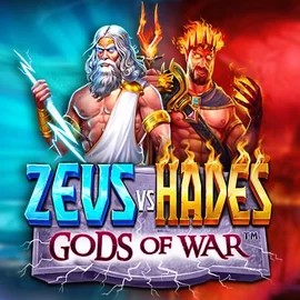 Slots logo of Zeus vs Hades: Gods of War from Pragmatic Play at Casoola Casino